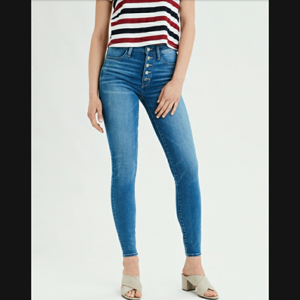 American Eagle Super High Rise Jeggings
